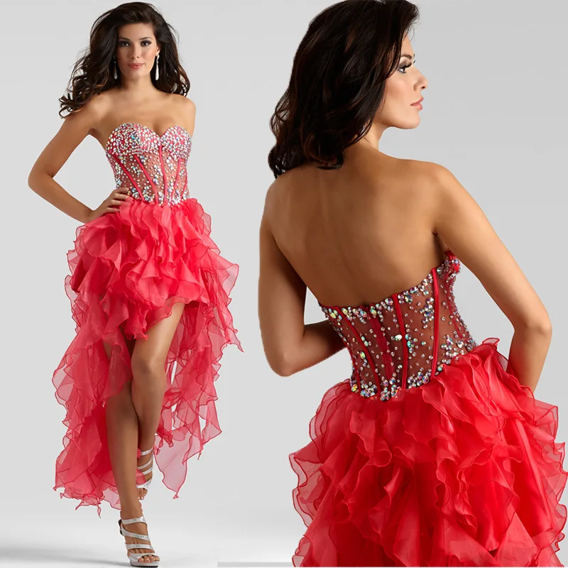 Sexy Prom party gown with rhinestone 2018 party sweetheart Custom organza ruffles vestido para festa bridesmaid dresses
Sexy Prom party gown with rhinestone 2018 party sweetheart Custom organza ruffles vestido para festa bridesmaid dresses