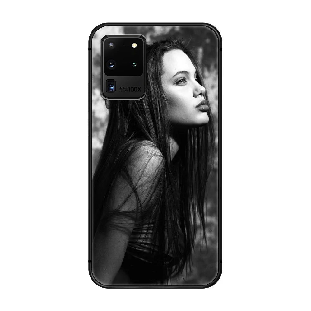 Celebrity Angelina Jolie beauty Phone Case cover hull For SamSung Galaxy S 6 7 8 9 10 20 Plus Edge E 5G Lite Ultra black bumper
Celebrity Angelina Jolie beauty Phone Case cover hull For SamSung Galaxy S 6 7 8 9 10 20 Plus Edge E 5G Lite Ultra black bumper