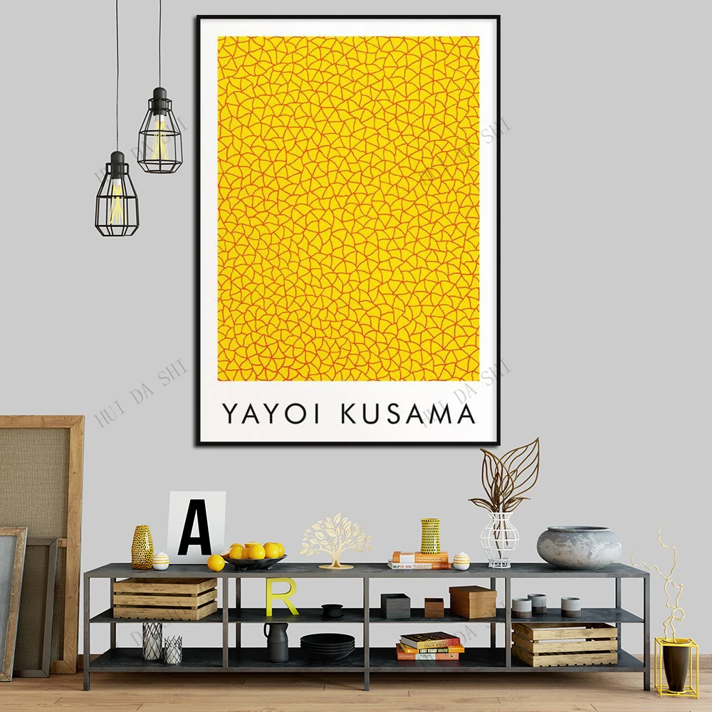 Kusama Yayoi Exhibition Poster, Yayoi Poster, Bauhaus Art Wall Art Home Decor Canvas Print Painting Artwork
Kusama Yayoi Exhibition Poster, Yayoi Poster, Bauhaus Art Wall Art Home Decor Canvas Print Painting Artwork