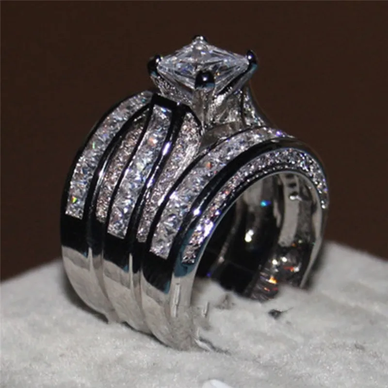 Pinksee Luxury Creative 3-in-1 Engagement Ring Women Girls Crystal Couple Jewelry Wedding Engagement Accessories Lover Gifts
Pinksee Luxury Creative 3-in-1 Engagement Ring Women Girls Crystal Couple Jewelry Wedding Engagement Accessories Lover Gifts