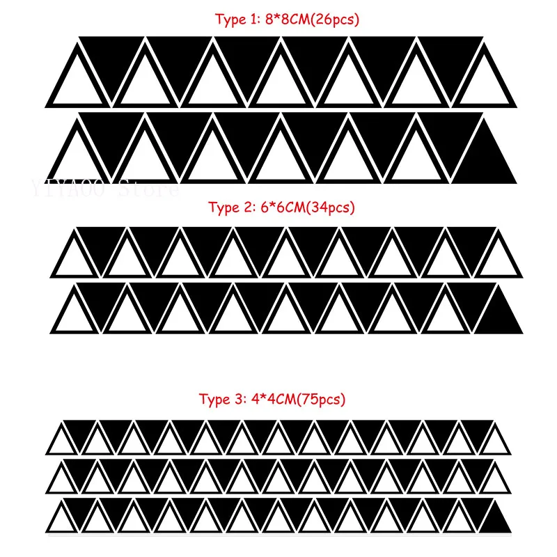 Solid Hollow Triangles Wall Stickers For Kids Room Home Decoration For Living Room Wall Decals Baby Nursery Bedroom Decor
Solid Hollow Triangles Wall Stickers For Kids Room Home Decoration For Living Room Wall Decals Baby Nursery Bedroom Decor