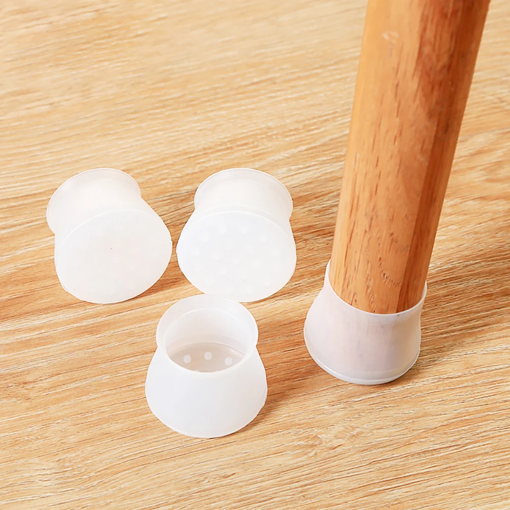 4pcs Home Stool Leg Protective Silica Gel Table Leg Table Chair Solid Chair Foot Cover Anti-noise For Home Bedroom Accessories
4pcs Home Stool Leg Protective Silica Gel Table Leg Table Chair Solid Chair Foot Cover Anti-noise For Home Bedroom Accessories