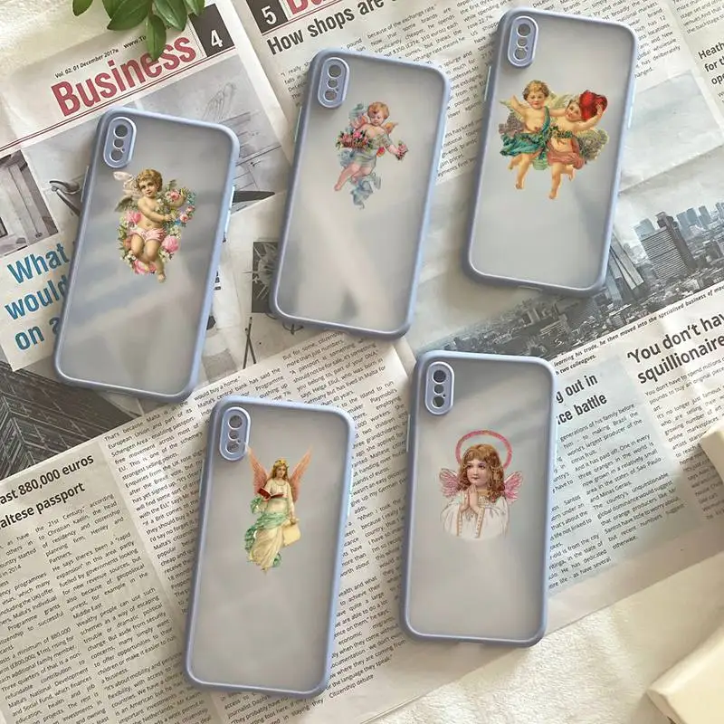 Canvas Engel Afbeelding Phone Case Matte Fundas Shell Cover For Iphone 6s 7 8 Plus Xr X Xs 11 12 13 Mini Pro Max
Canvas Engel Afbeelding Phone Case Matte Fundas Shell Cover For Iphone 6s 7 8 Plus Xr X Xs 11 12 13 Mini Pro Max
