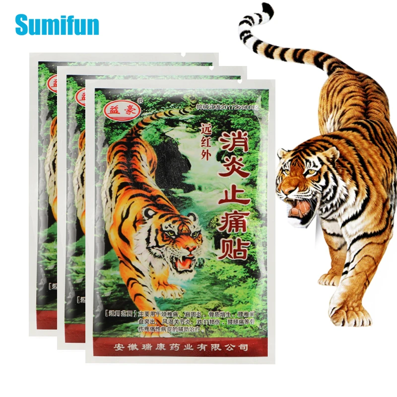 16pcs Hot Tiger Balm Pain Relief Patch Analgesic Paste Release Relaxing Body Muscle Back Shoulder Foot Chinese Medical Plaster
16pcs Hot Tiger Balm Pain Relief Patch Analgesic Paste Release Relaxing Body Muscle Back Shoulder Foot Chinese Medical Plaster