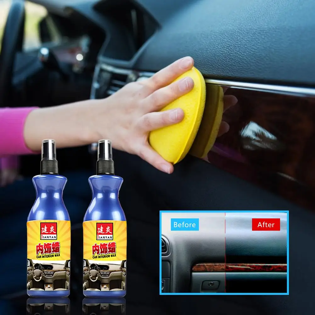 110ml Car Polish Wax Plastic Leather Retreading Agent Automotive Interior Cleaner Tire Wax Paint Office Bag Cleaning Agent
110ml Car Polish Wax Plastic Leather Retreading Agent Automotive Interior Cleaner Tire Wax Paint Office Bag Cleaning Agent