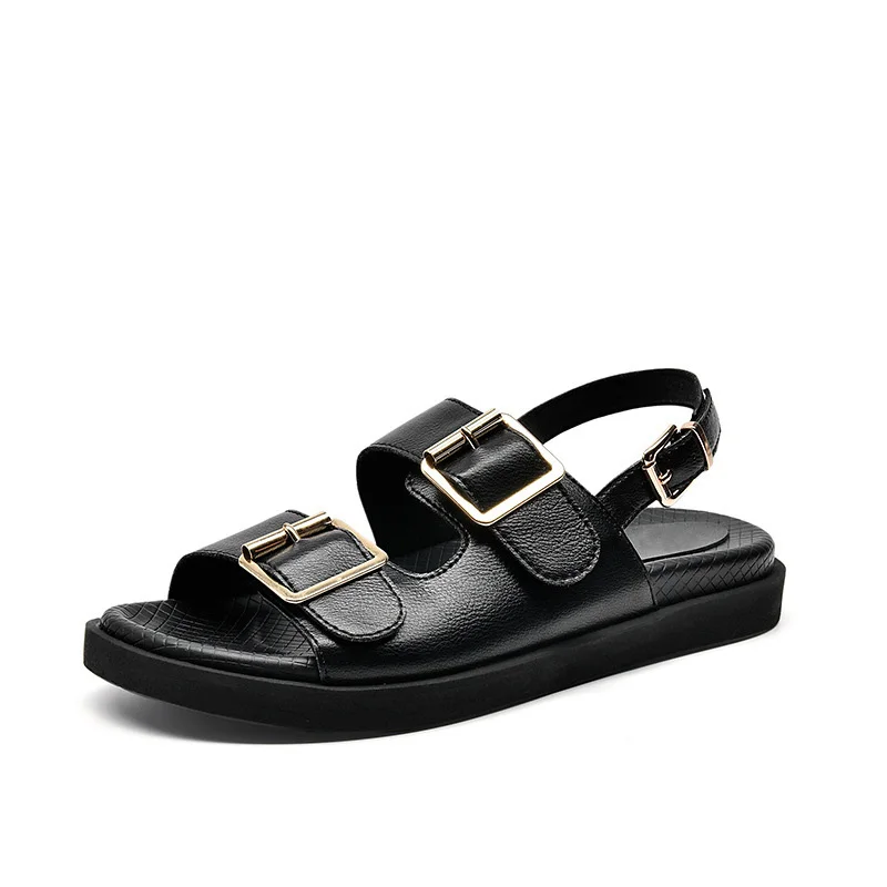 2021 New Style Women's Sandals Summer Casual Ladies Flat Platform Shoes Genuine Leather Ladies Fashion Shoes S6153
2021 New Style Women's Sandals Summer Casual Ladies Flat Platform Shoes Genuine Leather Ladies Fashion Shoes S6153