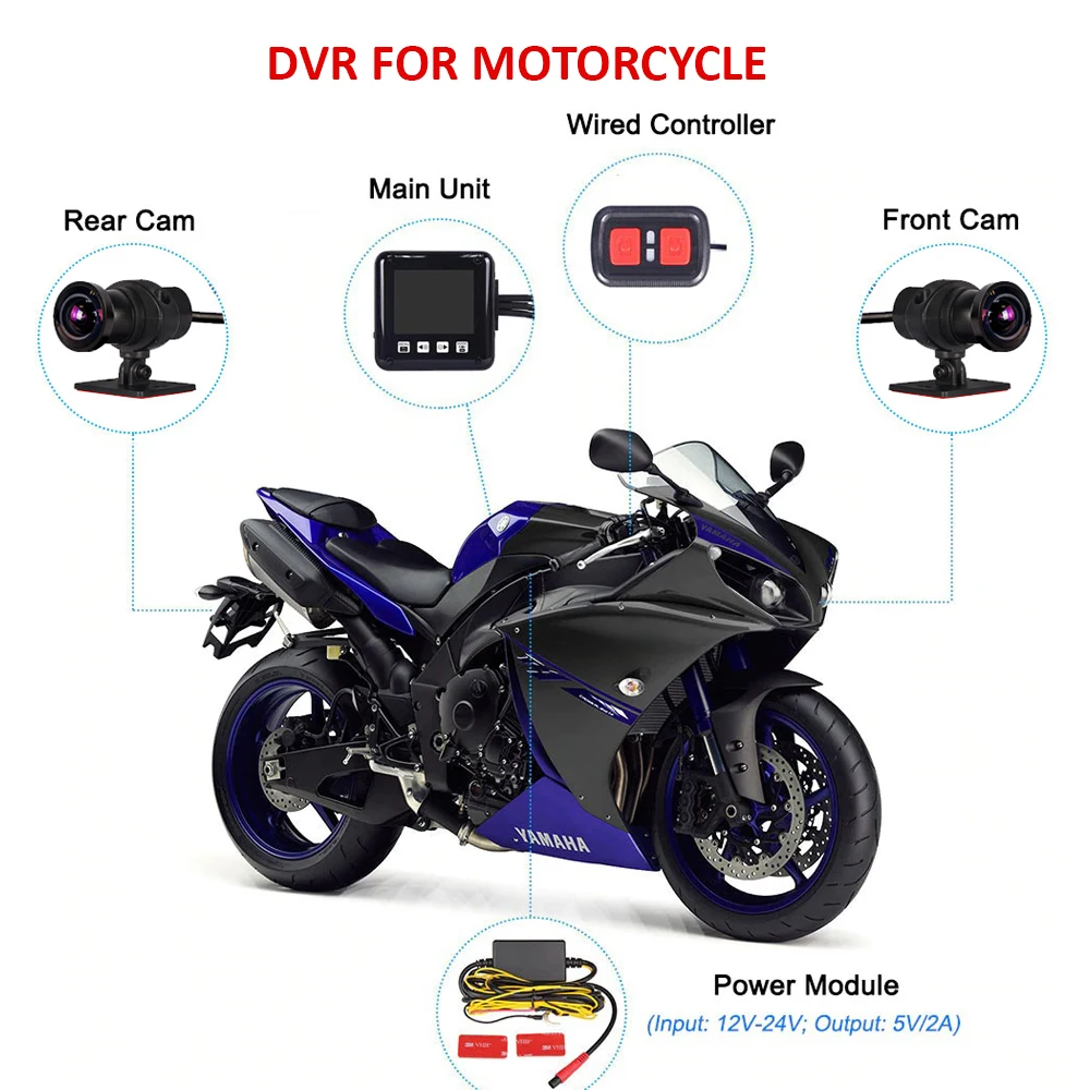 1080P Full Hd 3.0 Camera Motorcycle Waterproof Dual Lens Gps Wifi Driving Video Recorder
1080P Full Hd 3.0 Camera Motorcycle Waterproof Dual Lens Gps Wifi Driving Video Recorder