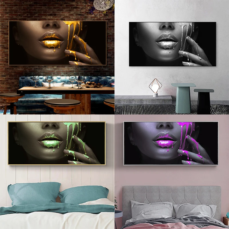 Abstract Beauty Mural Color Pigment Flowing Gold Figure Face Art Painting Living Room Bedroom Wall Printing Poster Decoration
Abstract Beauty Mural Color Pigment Flowing Gold Figure Face Art Painting Living Room Bedroom Wall Printing Poster Decoration