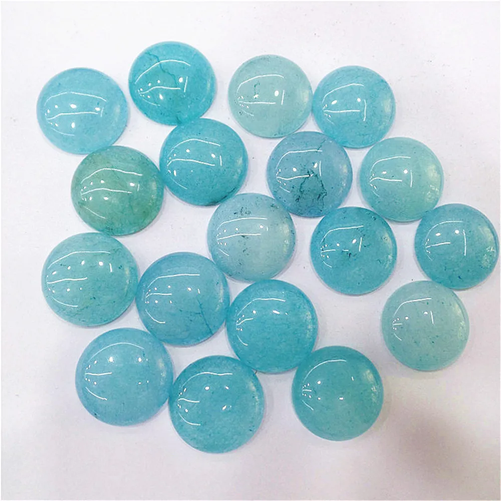 50Pcs 20x5mm Wholesale Light Blue Malay Jade Round Cab Cabochon DIY Jewelry Making Accessories M186
50Pcs 20x5mm Wholesale Light Blue Malay Jade Round Cab Cabochon DIY Jewelry Making Accessories M186