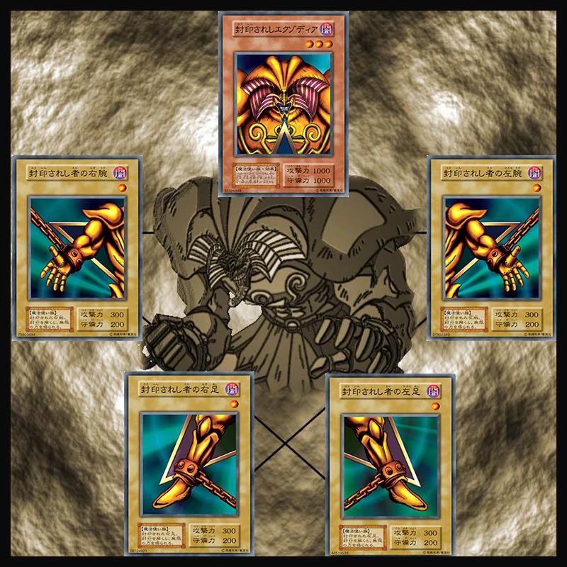 5 шт./компл. Yu-Gi-Oh настольная игра Dark Archmage Exzodia японская традиционная китайская версия старой карты
5 шт./компл. Yu-Gi-Oh настольная игра Dark Archmage Exzodia японская традиционная китайская версия старой карты