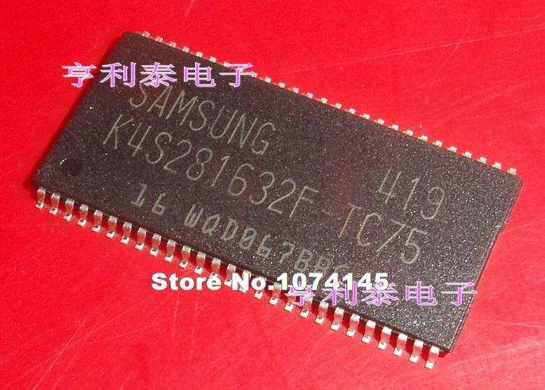 10 шт./лот K4S281632F-TC75
10 шт./лот K4S281632F-TC75