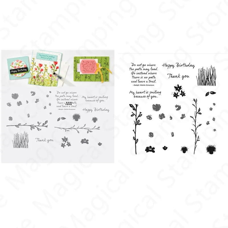 WILDFLOWER Pattern Metal Cutting Dies and Clear Stamps For Decoration Craft Making Greeting Card Scrapbooking 2022 New Arrival 
WILDFLOWER Pattern Metal Cutting Dies and Clear Stamps For Decoration Craft Making Greeting Card Scrapbooking 2022 New Arrival