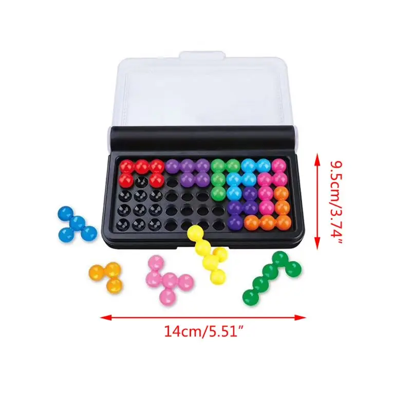 Pyramid Smart Games IQ Puzzler Intelligence Challenge Educational Toy Portable Building Logic Cognitive Skill Puzzle Gift for Ch
Pyramid Smart Games IQ Puzzler Intelligence Challenge Educational Toy Portable Building Logic Cognitive Skill Puzzle Gift for Ch