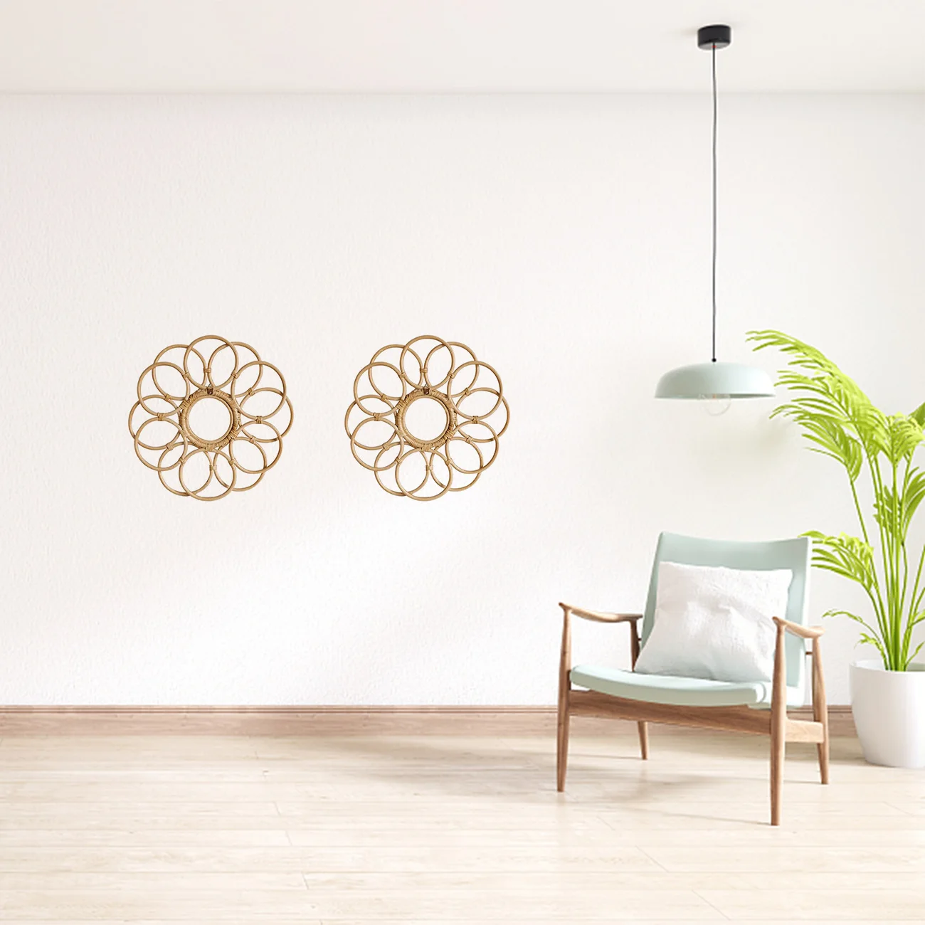 Rattan Mirror Frame Style Crafts Flower Frame Creative Photo Hanging Wall Mirror Frame Living Room Bedroom Decoration
Rattan Mirror Frame Style Crafts Flower Frame Creative Photo Hanging Wall Mirror Frame Living Room Bedroom Decoration