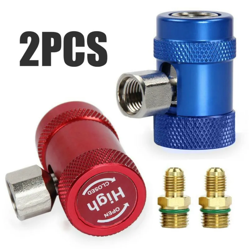 2PCS New Durable R1234yf Quick Connector Refrigerant Air Conditioning Adapter Systems Fluoride
2PCS New Durable R1234yf Quick Connector Refrigerant Air Conditioning Adapter Systems Fluoride