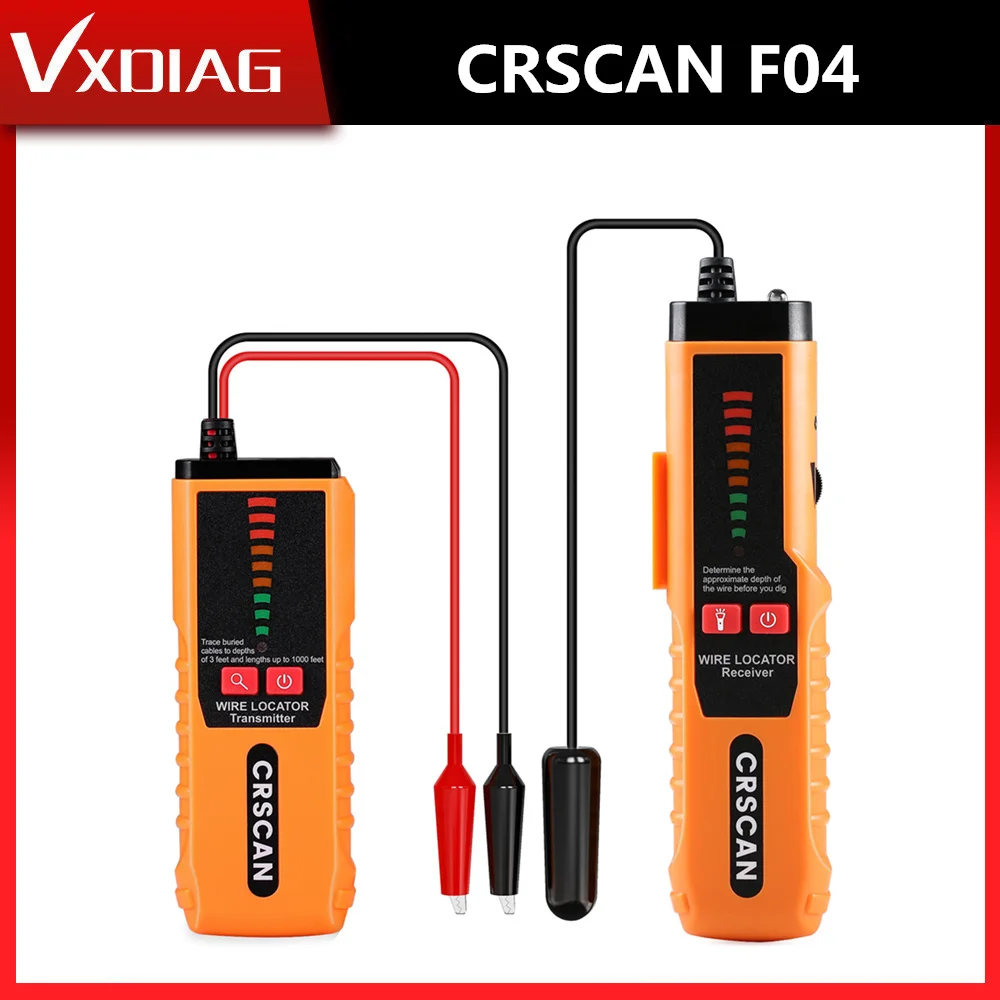 VXDIAG CRSCAN F04 подземный/настенный кабель, локатор провода, трекер Lan с наушниками
VXDIAG CRSCAN F04 подземный/настенный кабель, локатор провода, трекер Lan с наушниками