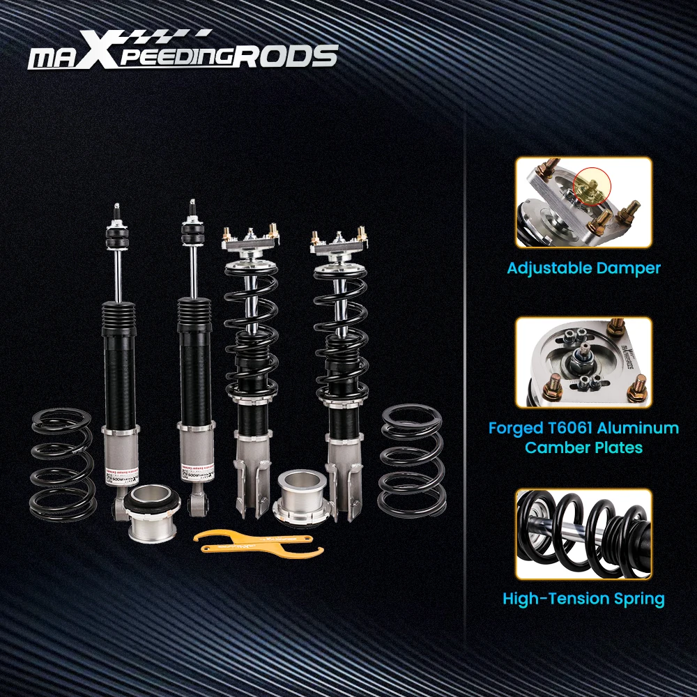 MAXPEEDINGRODS Подвеска для Ford Mustang 4th 24 варианта регулировки демпфер 1999 Передняя Задняя подвеска
MAXPEEDINGRODS Подвеска для Ford Mustang 4th 24 варианта регулировки демпфер 1999 Передняя Задняя подвеска