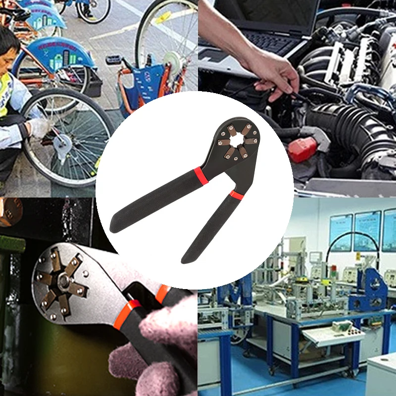 IWOWN Torque Adjustable Spanner Tool Wrench Open Car Repair Universal Multifunctional Wrench 14 in 1 1/2 9/16, 5/8,11/16, 3/4
IWOWN Torque Adjustable Spanner Tool Wrench Open Car Repair Universal Multifunctional Wrench 14 in 1 1/2 9/16, 5/8,11/16, 3/4