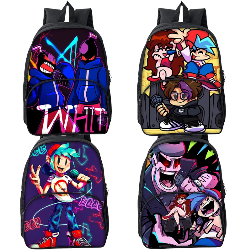 Friday Night Funkin 3D Print Backpacks High Quality Book Bags Boys Girls School Backpack Kids Waterproof Book Rucksack Mochilas
Friday Night Funkin 3D Print Backpacks High Quality Book Bags Boys Girls School Backpack Kids Waterproof Book Rucksack Mochilas