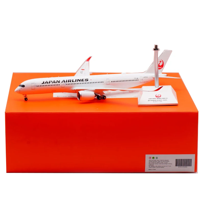 Литая модель самолета авиакомпании JA05XJ Airlines, модель самолета из сплава с базовым шасси, игрушка в подарок, масштаб 1:200
Литая модель самолета авиакомпании JA05XJ Airlines, модель самолета из сплава с базовым шасси, игрушка в подарок, масштаб 1:200