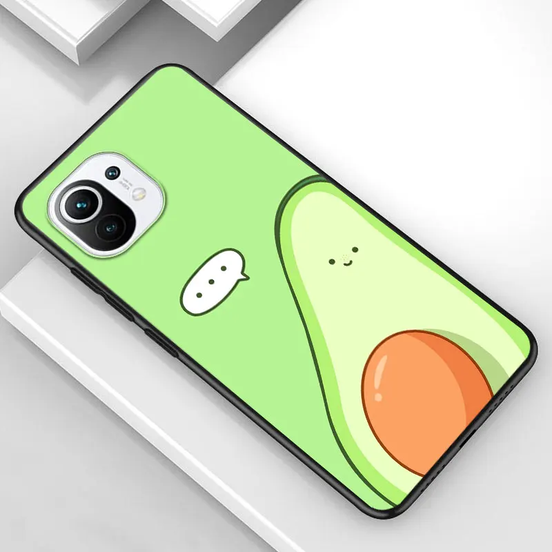 Cute Cartoon Avocado Food for Xiaomi Mi 11 10T Note 10 Ultra 5G 9 9T SE 8 A3 A2 A1 6X Pro Play F1 Lite 5G Black Phone Case
Cute Cartoon Avocado Food for Xiaomi Mi 11 10T Note 10 Ultra 5G 9 9T SE 8 A3 A2 A1 6X Pro Play F1 Lite 5G Black Phone Case