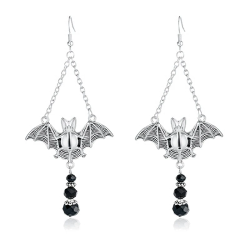 Vintage Trend Women Vampire Bat Pendant Drop Earrings for Women Stainless Gothic Victorian Jewelry Stud Earrings Jewelry Gift
Vintage Trend Women Vampire Bat Pendant Drop Earrings for Women Stainless Gothic Victorian Jewelry Stud Earrings Jewelry Gift