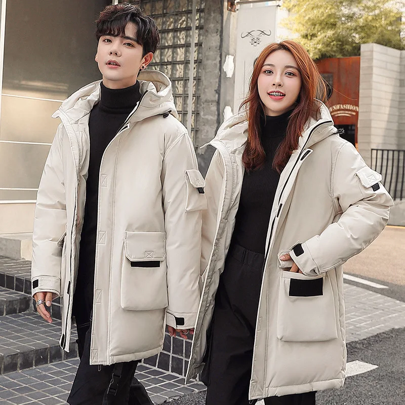 2021 Men's Tooling down Jacket Mid-Length Solid Color Fashion White Duck down Hooded down Jacket
2021 Men's Tooling down Jacket Mid-Length Solid Color Fashion White Duck down Hooded down Jacket