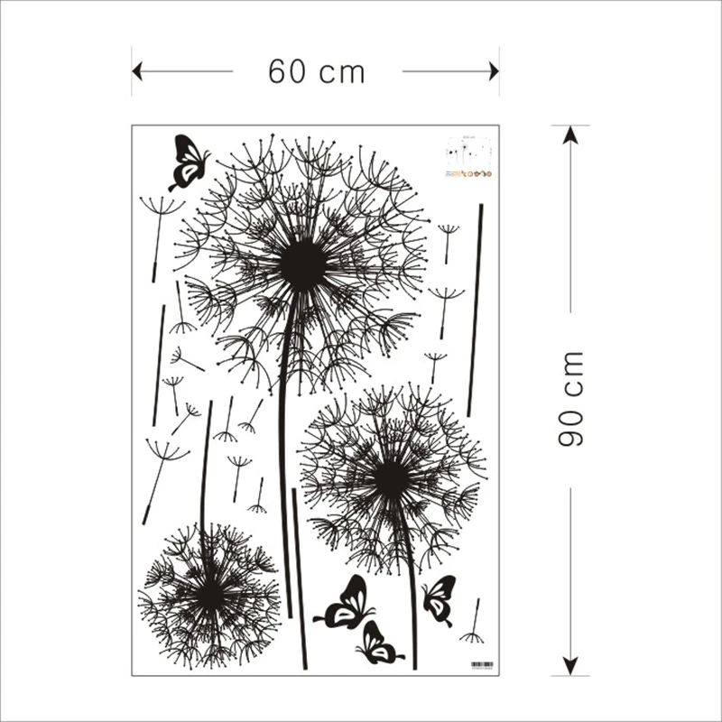 Romantic Dandelion Butterfly Wall Stickers For Shop Office Home Decor Plant Wall Mural Art Diy Pvc Decals Posters
Romantic Dandelion Butterfly Wall Stickers For Shop Office Home Decor Plant Wall Mural Art Diy Pvc Decals Posters