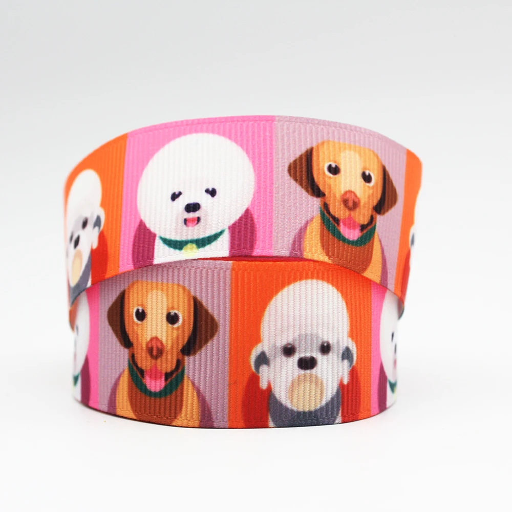 Cartoon Dog Ribbon Grosgrain Diy Hairbow Headwear Printed Ribbon Gift Decoration Ribbon 16MM22MM 25MM 38MM 57MM 75MM
Cartoon Dog Ribbon Grosgrain Diy Hairbow Headwear Printed Ribbon Gift Decoration Ribbon 16MM22MM 25MM 38MM 57MM 75MM