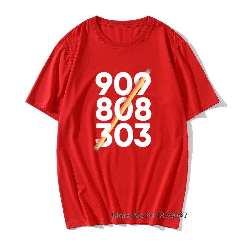 Cool 909 808 303 Acid House Drum Machine Roland Synthesizer T Shirt Vintage Funny 100% Cotton Tee Shirt
Cool 909 808 303 Acid House Drum Machine Roland Synthesizer T Shirt Vintage Funny 100% Cotton Tee Shirt