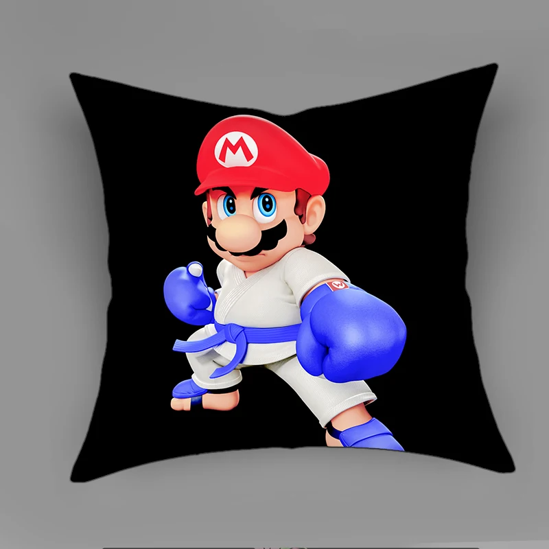 Super Mario Printed Polyester Cushion Cover For Sofa Bed Couch Throw Pillow Case Super Soft Cushion Cover Decorative 45x45cm
Super Mario Printed Polyester Cushion Cover For Sofa Bed Couch Throw Pillow Case Super Soft Cushion Cover Decorative 45x45cm