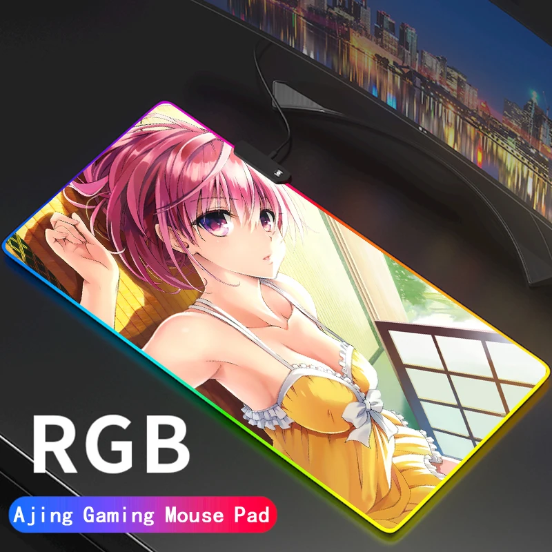 RGB игровой коврик для мыши, большой коврик для мыши с аниме-надписью «To love светодиодный Ной подсветкой, геймерский коврик для компьютерного ...
RGB игровой коврик для мыши, большой коврик для мыши с аниме-надписью «To love светодиодный Ной подсветкой, геймерский коврик для компьютерного ...