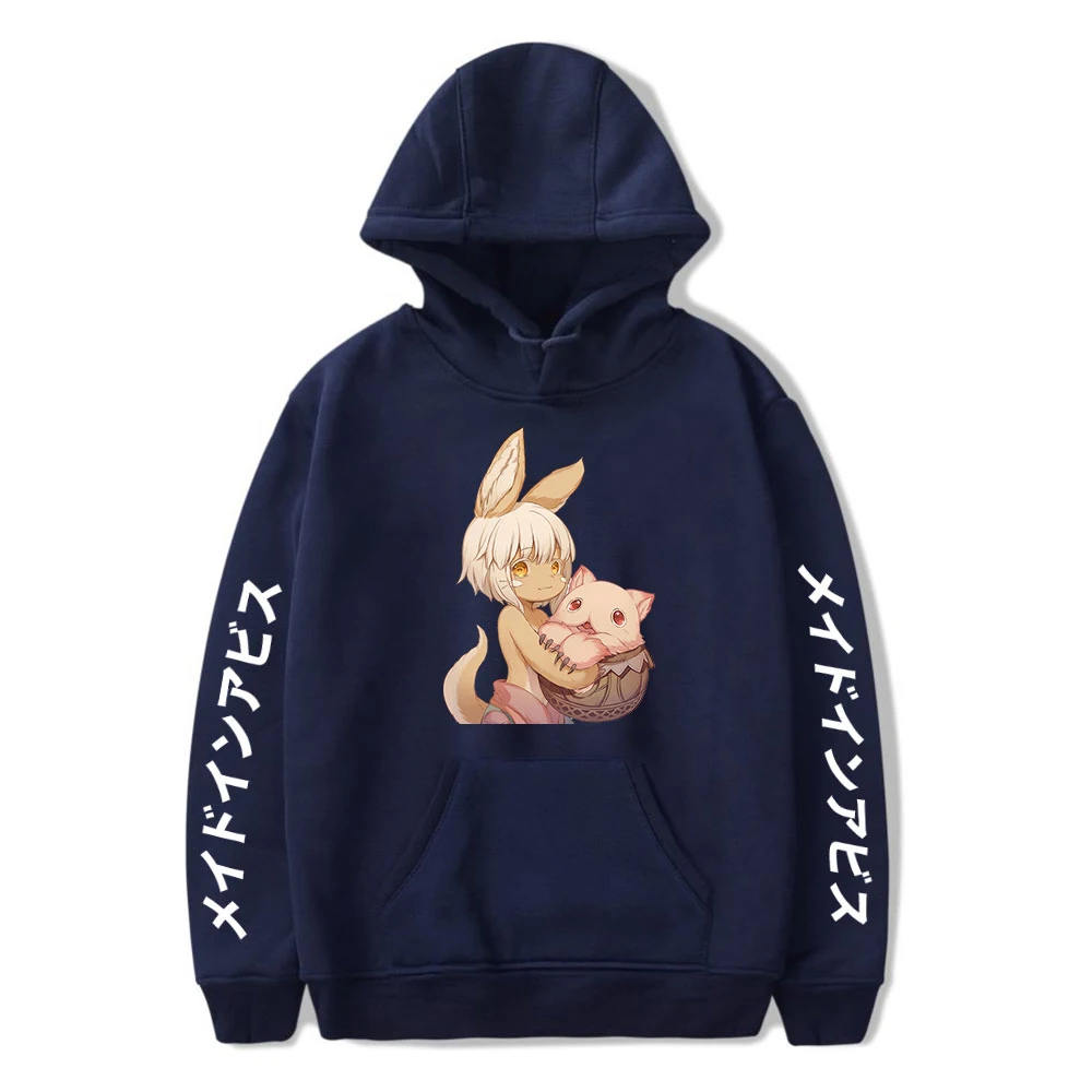 Модные худи Nanachi сделано в Бездне с рисунком Аниме толстовки свитшоты для мальчиков и девочек модная Толстовка в стиле хип-хоп Повседневный ...
Модные худи Nanachi сделано в Бездне с рисунком Аниме толстовки свитшоты для мальчиков и девочек модная Толстовка в стиле хип-хоп Повседневный ...