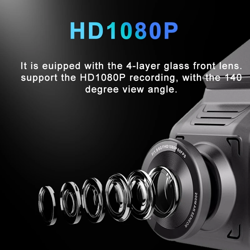 NEW-2 inch Portable Car DVR Dash Camera Dual Lens Driving Recorder Camera WIFI GPS Tracker
NEW-2 inch Portable Car DVR Dash Camera Dual Lens Driving Recorder Camera WIFI GPS Tracker