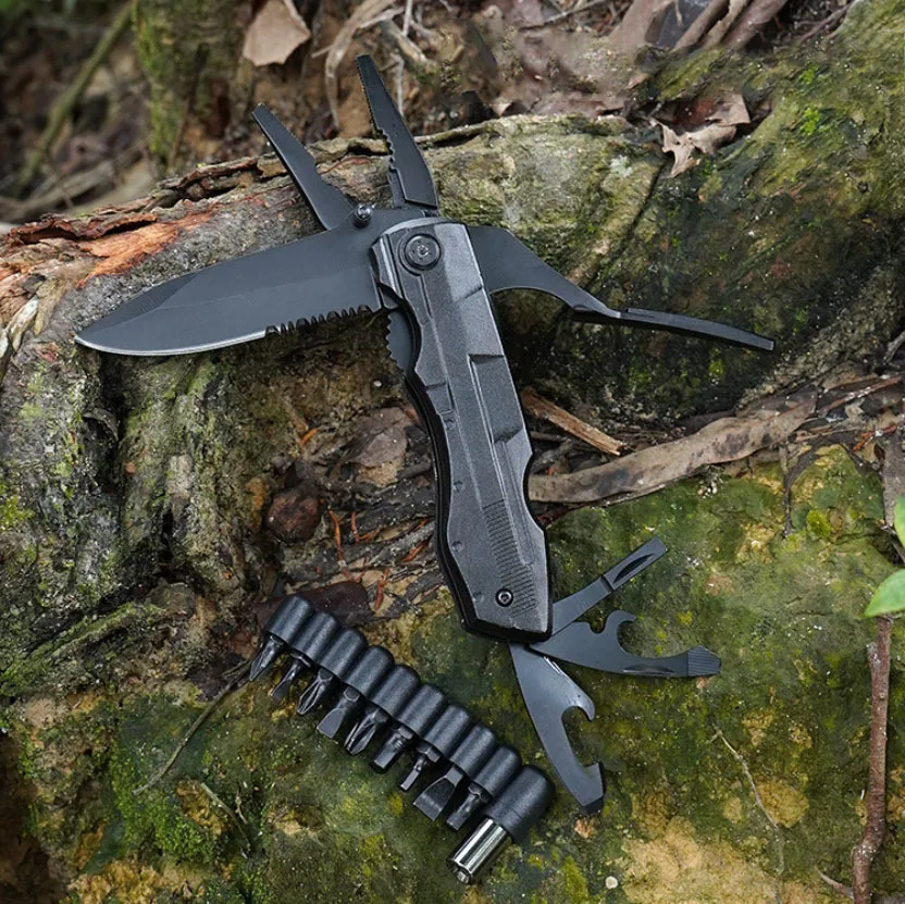 Portable Folding Multifunctional Tool Pliers Outdoor Survival Knife Camping Supplies Adventure Equipment Screwdriver
Portable Folding Multifunctional Tool Pliers Outdoor Survival Knife Camping Supplies Adventure Equipment Screwdriver