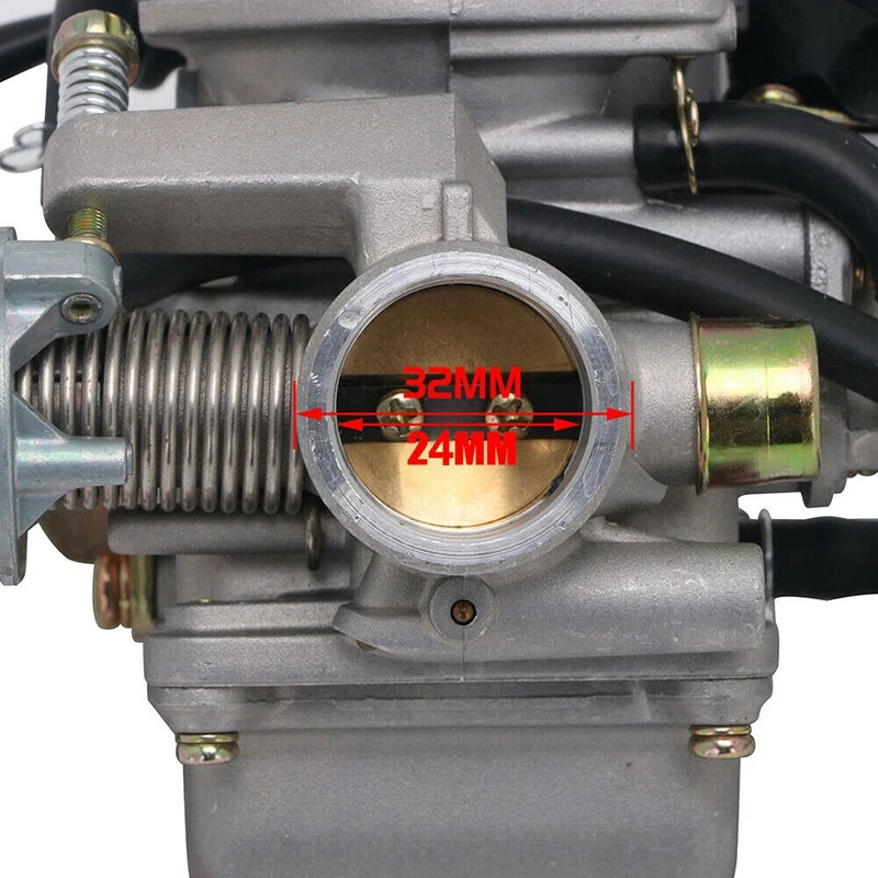 24mm PD24J Carb Carburetor for GY6 150Cc 125Cc Scooter Motorcycle ATV Kazuma