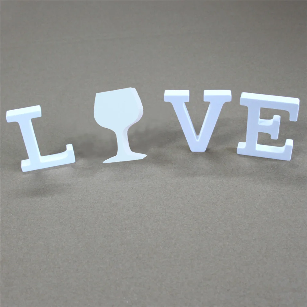 Thick 25mm 1set White Wooden wood Letters LOVE & DIY Personalised Name Design Art Crafts of Wedding Birthday Party Home Decor
Thick 25mm 1set White Wooden wood Letters LOVE & DIY Personalised Name Design Art Crafts of Wedding Birthday Party Home Decor