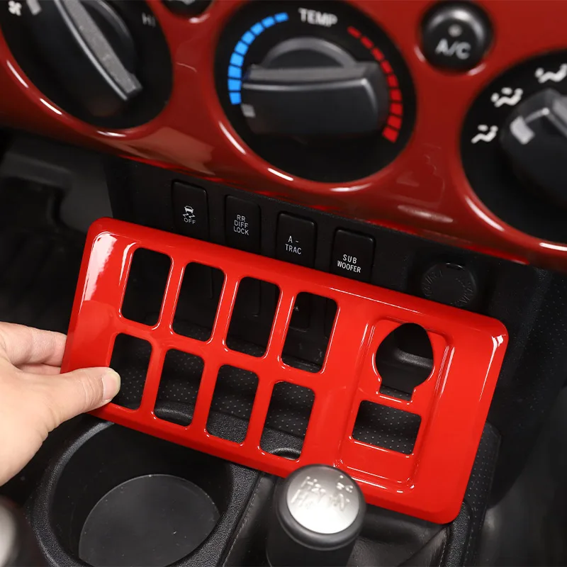 For Toyota FJ Cruiser 2007-2021 ABS Central Control Driving Assistance patch decorative panel Car Interior Accessories
For Toyota FJ Cruiser 2007-2021 ABS Central Control Driving Assistance patch decorative panel Car Interior Accessories