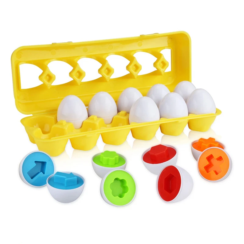 1 Set Montessori Toys Preschool Educational Toys Matching Game Babies Toy Color Shapes Enlighten Early Learning Simulation Eggs
1 Set Montessori Toys Preschool Educational Toys Matching Game Babies Toy Color Shapes Enlighten Early Learning Simulation Eggs