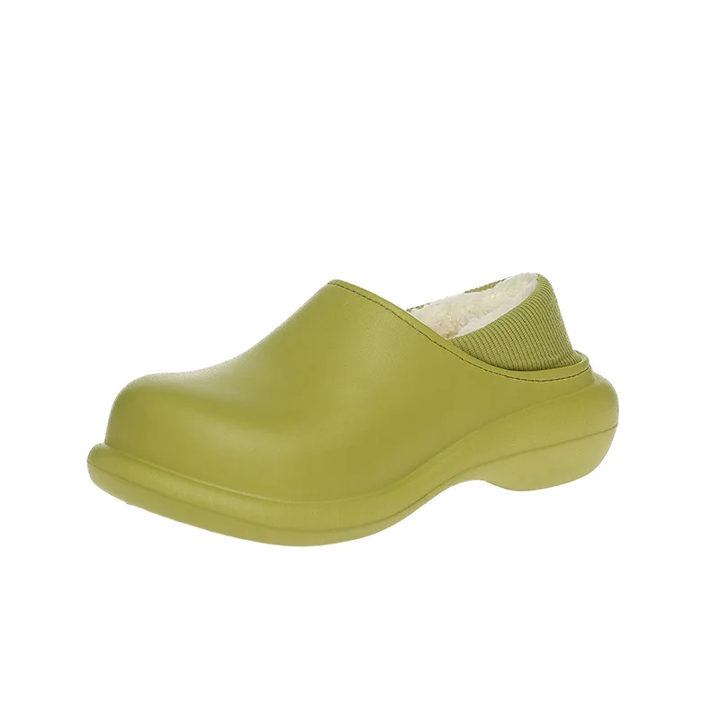 2021 New Winter Women Platform Slides Thick-soled Home Slippers Indoor Soft Bottom Warm Shoes Slip On Waterproof Plush Slippers
2021 New Winter Women Platform Slides Thick-soled Home Slippers Indoor Soft Bottom Warm Shoes Slip On Waterproof Plush Slippers