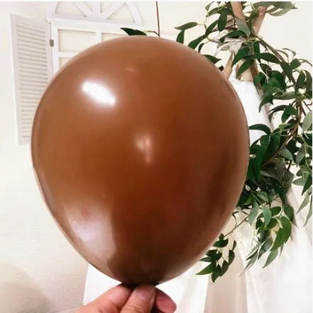 18''12''10''5'' Coffee Double Caramel Latex Balloons Wedding Birthday Balloons Arch Party Supplies Globos Balloons Decoration
18''12''10''5'' Coffee Double Caramel Latex Balloons Wedding Birthday Balloons Arch Party Supplies Globos Balloons Decoration