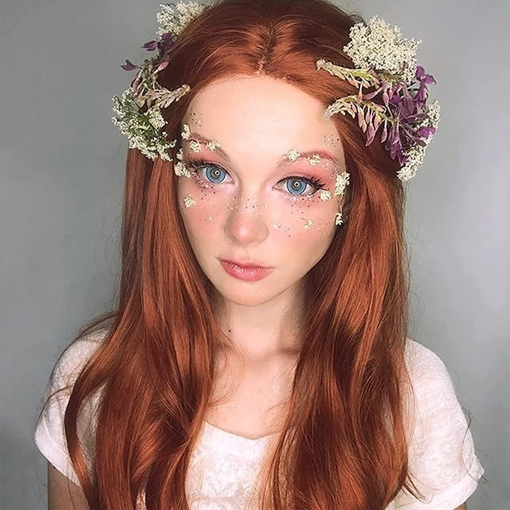 Gossamel Ombre Blonde Light Ginger Wigs Long Wavy Middle Part Hair Cosplay Natural Heat Resistant Synthetic Wig for Women
Gossamel Ombre Blonde Light Ginger Wigs Long Wavy Middle Part Hair Cosplay Natural Heat Resistant Synthetic Wig for Women