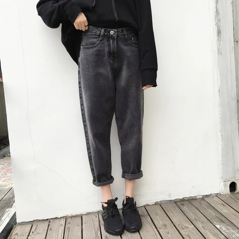 Jeans Women Large Size 5XL Loose Simple Denim All-match Student Womens Trousers High Waist Ankle-length Straight Chic Harajuku
Jeans Women Large Size 5XL Loose Simple Denim All-match Student Womens Trousers High Waist Ankle-length Straight Chic Harajuku