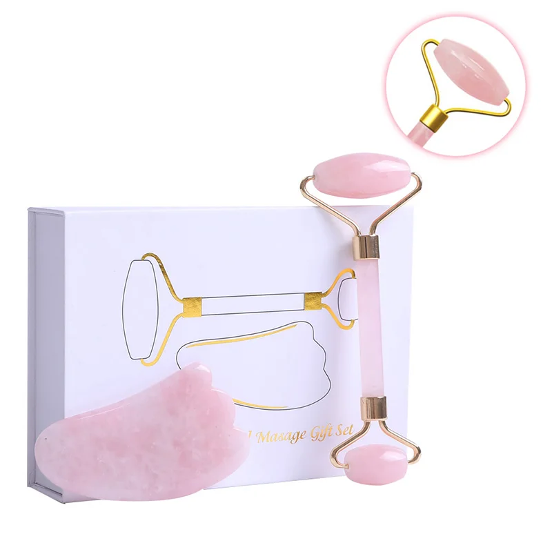 Gouache Scraper Rose Quartz Face Roller Gua Sha Massage Tool Face Lift Jade Massager Roller Set Skin Care Wrinkle Removal Beauty
Gouache Scraper Rose Quartz Face Roller Gua Sha Massage Tool Face Lift Jade Massager Roller Set Skin Care Wrinkle Removal Beauty