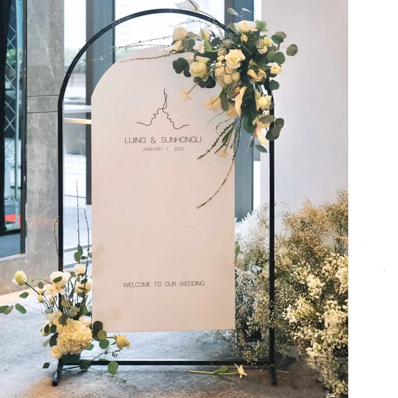 Arched Flower Rack Wedding Decoration Stage Birthday Party Background Frame Wedding Wrought Iron Flower Frame Metal Flower Arch
Arched Flower Rack Wedding Decoration Stage Birthday Party Background Frame Wedding Wrought Iron Flower Frame Metal Flower Arch