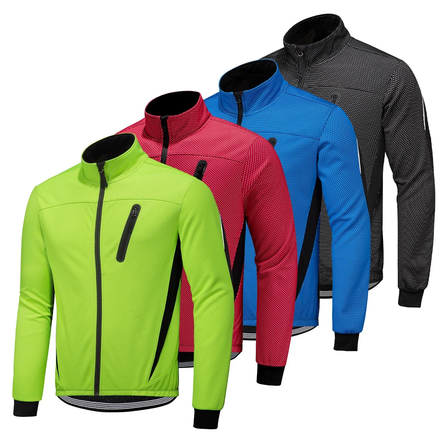 4 Color Jacket Bicycle Clothing Fleece Windproof Winter Cycling Jacket Man Bike Jacket Reflective Waterproof Thermal Ski Jacket
4 Color Jacket Bicycle Clothing Fleece Windproof Winter Cycling Jacket Man Bike Jacket Reflective Waterproof Thermal Ski Jacket