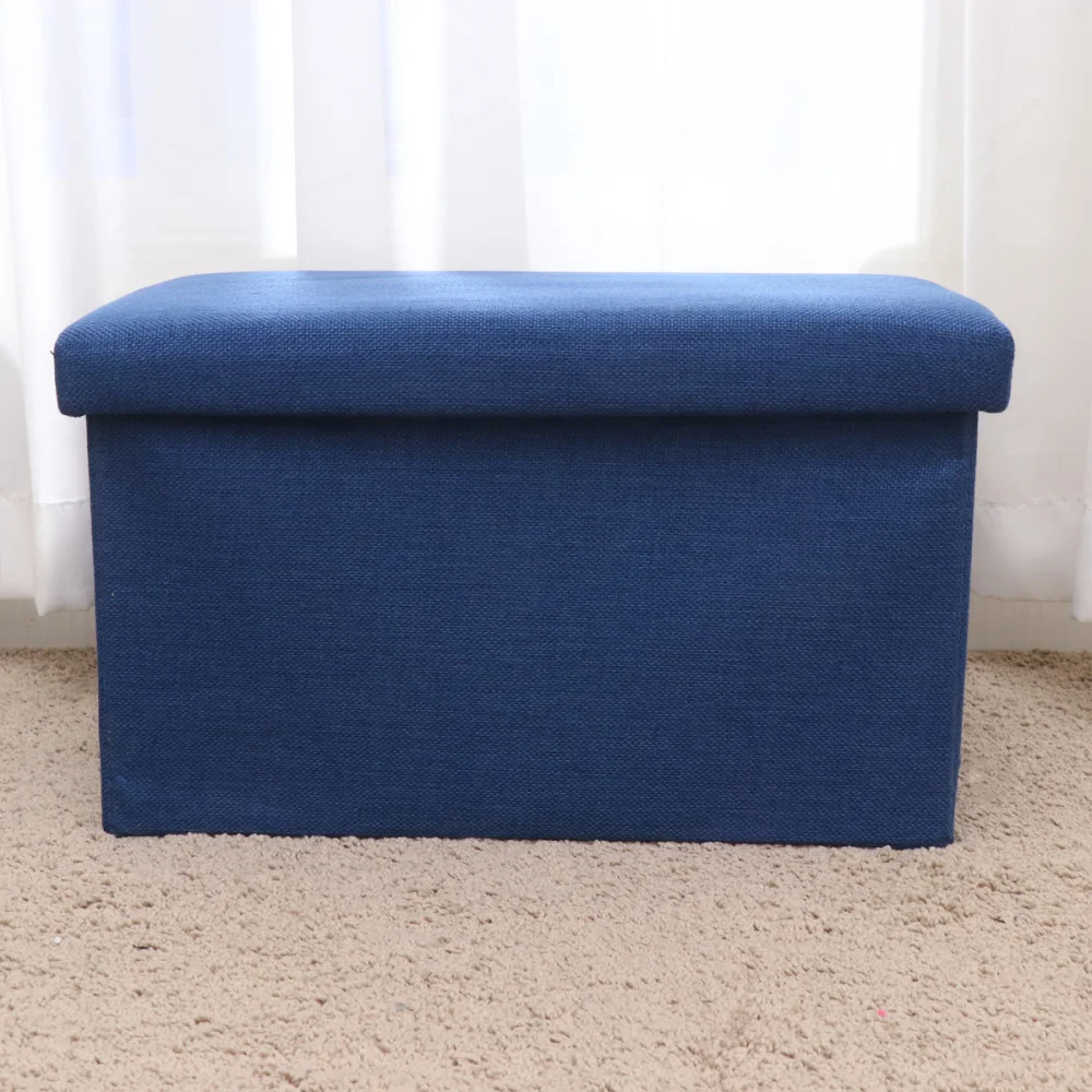 Foldable Storage Ottoman with Folding Chest Storage Box Linen Fabric Ottomans Bench Foot Rest for Bedroom Living Room (Grey)
Foldable Storage Ottoman with Folding Chest Storage Box Linen Fabric Ottomans Bench Foot Rest for Bedroom Living Room (Grey)