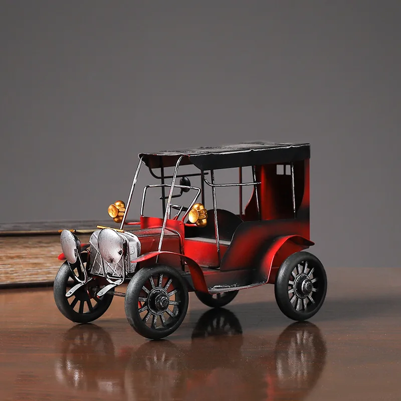 European-style Retro Ornaments Creative Classic Car Simulation Iron Art Desktop Crafts Ornaments Living Room Bedroom Ornaments
European-style Retro Ornaments Creative Classic Car Simulation Iron Art Desktop Crafts Ornaments Living Room Bedroom Ornaments