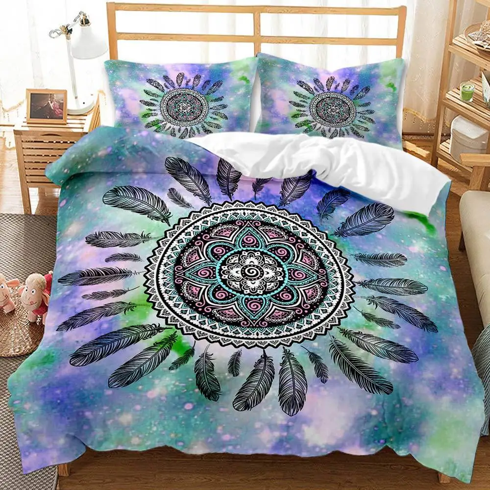 Evich Bohemian Dream Catcher 3D Print Bedding Set Twin Full Queen King 220x240 Size Duvet Cover Set Linen Home Textile
Evich Bohemian Dream Catcher 3D Print Bedding Set Twin Full Queen King 220x240 Size Duvet Cover Set Linen Home Textile