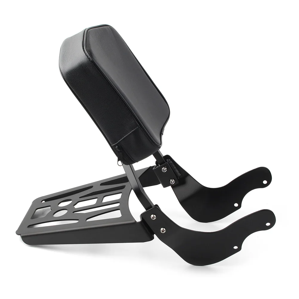 Black Motorcycle Sissy Bar Side Plates PU Leather Backrest Pad Luggage Rack For Victory Vegas Kingpin 2003-Up
Black Motorcycle Sissy Bar Side Plates PU Leather Backrest Pad Luggage Rack For Victory Vegas Kingpin 2003-Up
